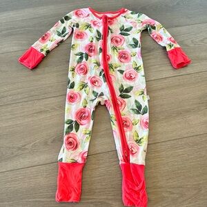 Little Sleepies rose zippy